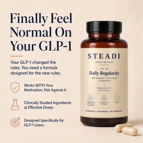 Steadi No. 01 — Daily Regularity | 60 Capsules