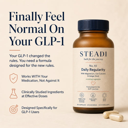 Steadi No. 01 — Daily Regularity | 60 Capsules