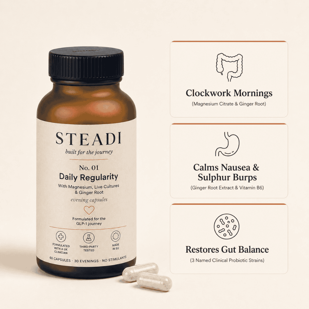 Steadi No. 01 — Daily Regularity | 60 Capsules